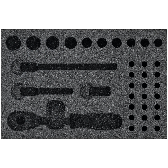 HAZET 2komponentní vložka z měkké pěny 163-253L ∙ d x š: 172 mm x 114 mm