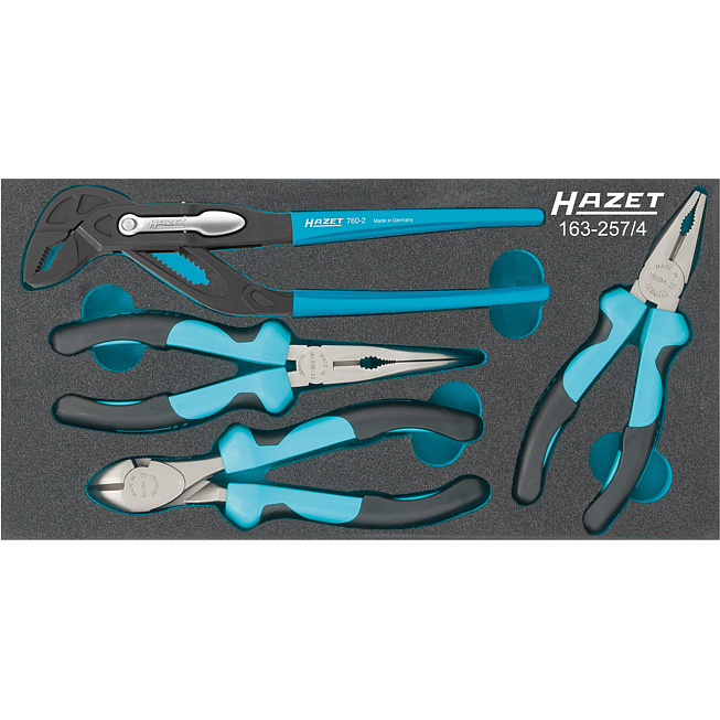 HAZET Sada kleští 163-257/4 ∙ 4-dílný