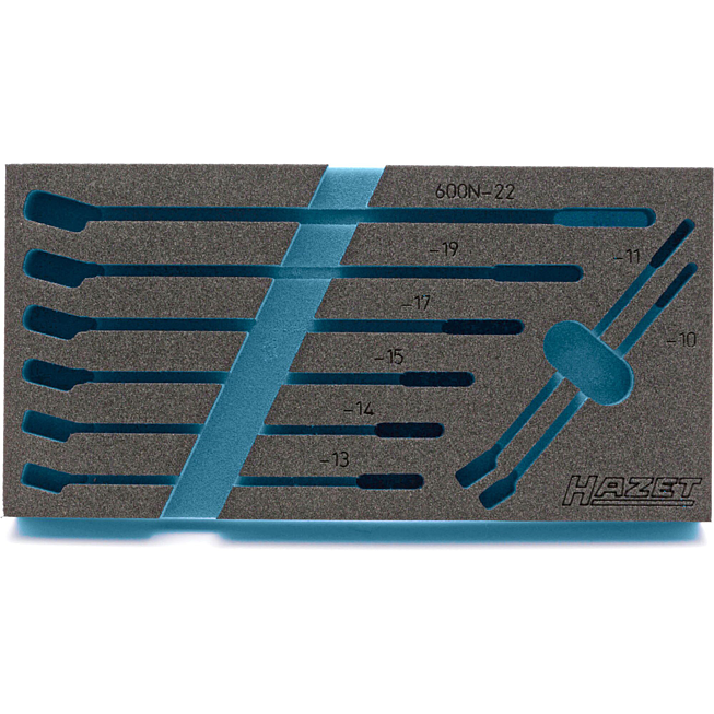 HAZET 2komponentní vložka z měkké pěny 163-292L ∙ d x š: 342 mm x 172 mm