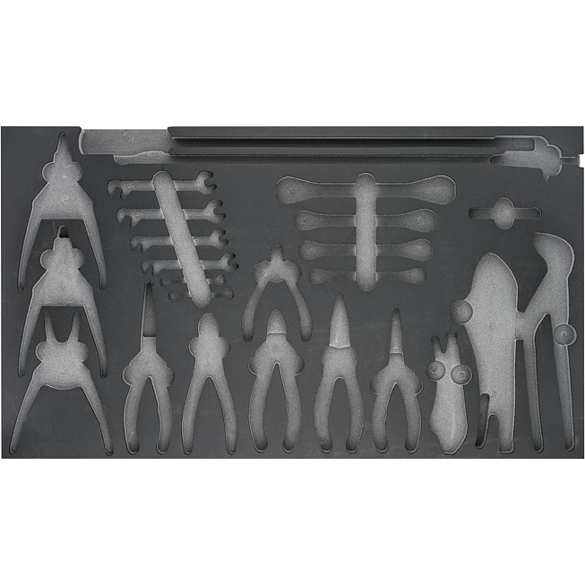 HAZET 2komponentn&iacute; vložka z měkk&eacute; pěny 163-319L