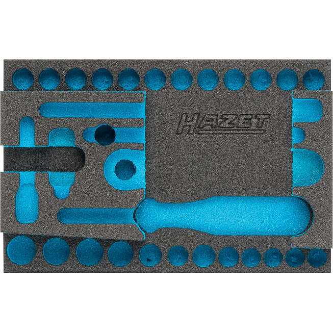 HAZET 2komponentn&iacute; vložka z měkk&eacute; pěny 163-337L ∙ d x &scaron;: 172 mm x 114 mm
