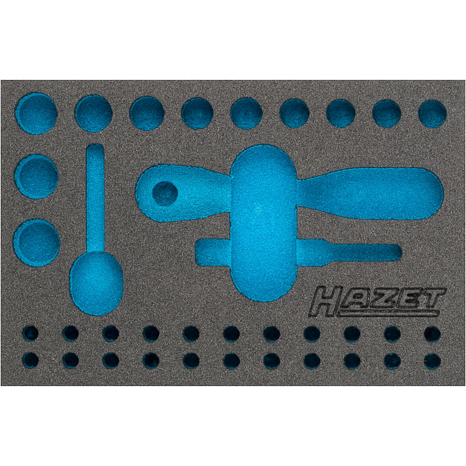 HAZET 2komponentní vložka z měkké pěny 163-341L ∙ d x š: 172 mm x 114 mm