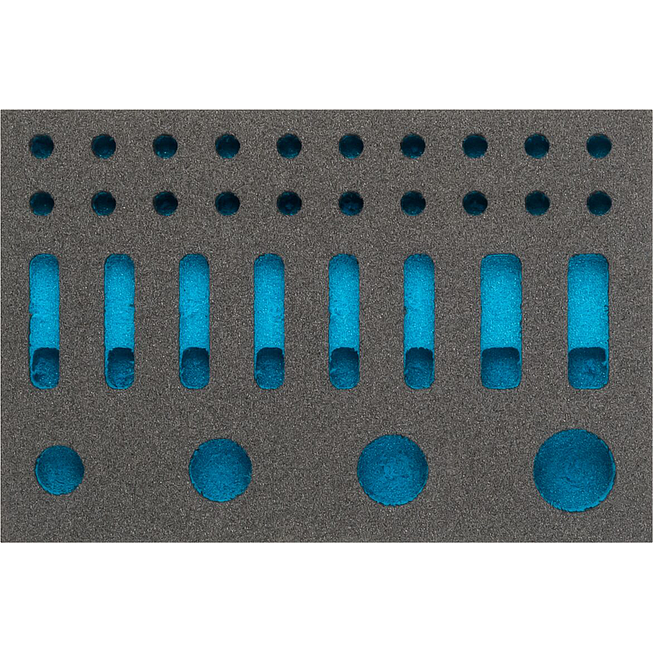 HAZET 2komponentní vložka z měkké pěny 163-346L ∙ d x š: 172 mm x 114 mm