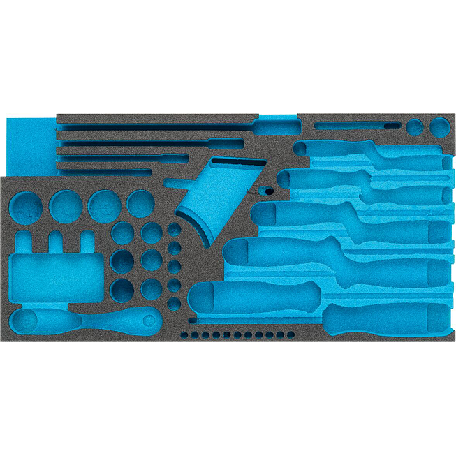 HAZET 2komponentní vložka z měkké pěny 163-356L ∙ d x š: 342 mm x 172 mm