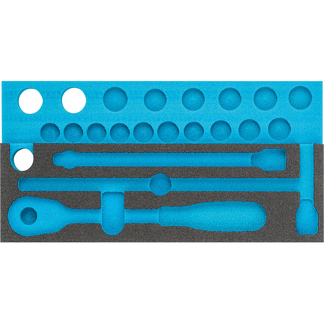 HAZET 2komponentn&iacute; vložka z měkk&eacute; pěny 163-357L ∙ d x &scaron;: 342 mm x 172 mm