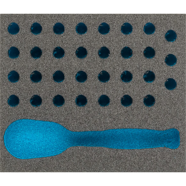 HAZET 2komponentn&iacute; vložka z měkk&eacute; pěny 163-384L ∙ d x &scaron;: 95 mm x 80 mm