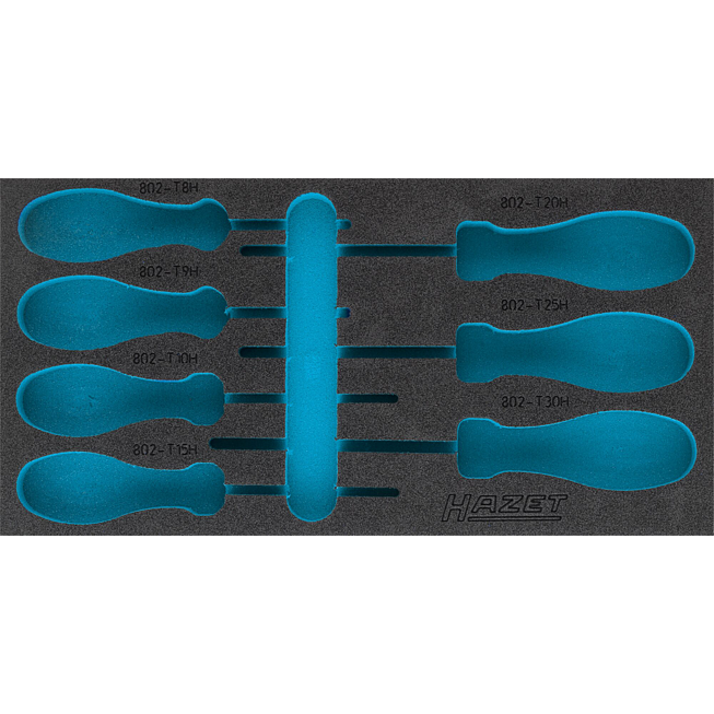 HAZET 2komponentn&iacute; vložka z měkk&eacute; pěny 163-422L ∙ d x &scaron;: 342 mm x 172 mm