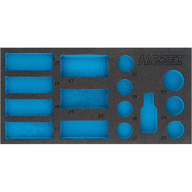 HAZET 2komponentn&iacute; vložka z měkk&eacute; pěny 163-463L ∙ d x &scaron;: 342 mm x 172 mm