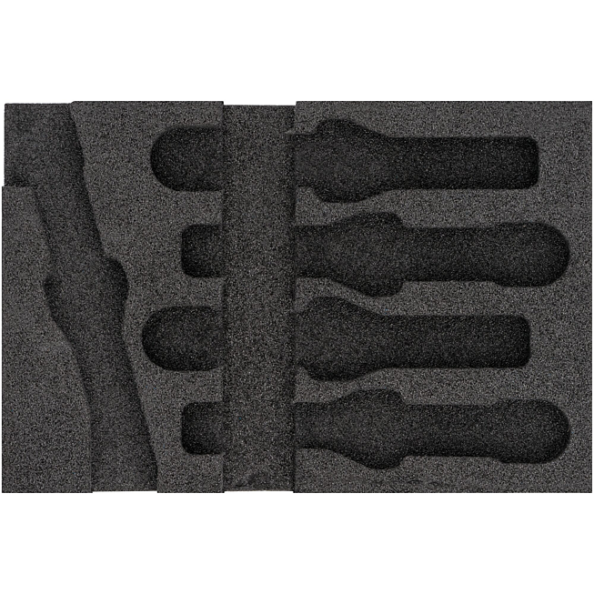 HAZET 2komponentní vložka z měkké pěny 163-467L ∙ d x š: 172 mm x 114 mm