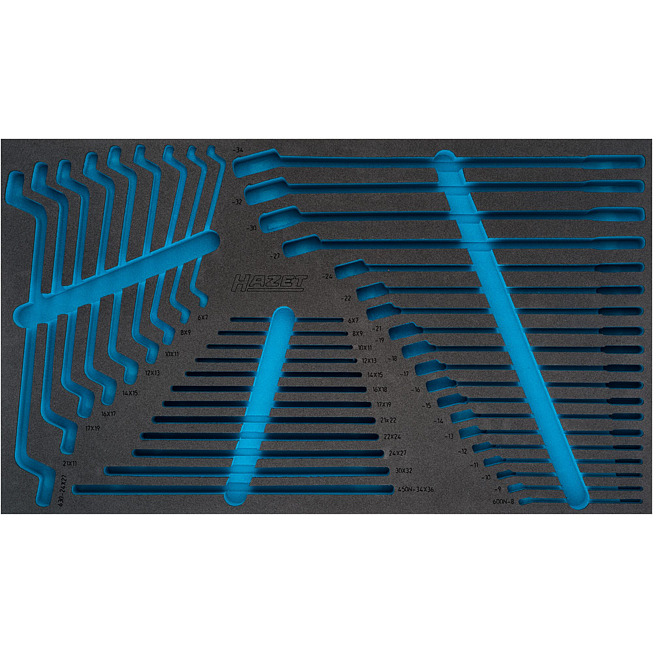 HAZET 2komponentní vložka z měkké pěny 163-478L ∙ d x š: 691 mm x 392 mm