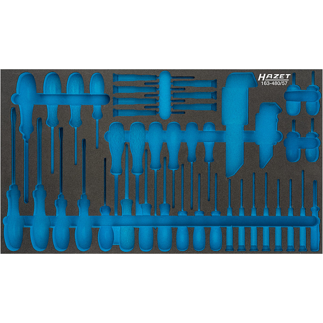 HAZET 2komponentní vložka z měkké pěny 163-480L ∙ d x š: 691 mm x 392 mm