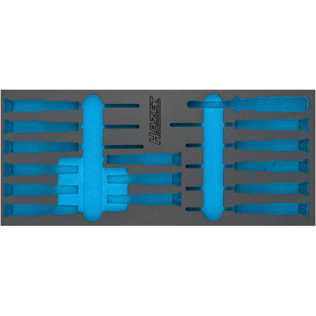 HAZET 2komponentn&iacute; vložka z měkk&eacute; pěny 163-517L ∙ d x &scaron;: 392 mm x 172 mm