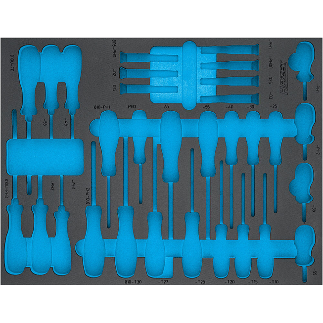 HAZET 2komponentn&iacute; vložka z měkk&eacute; pěny 163-524L ∙ d x &scaron;: 519 mm x 392 mm