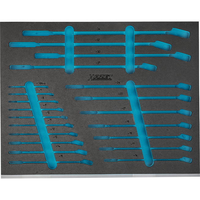 HAZET 2komponentn&iacute; vložka z měkk&eacute; pěny 163-532L