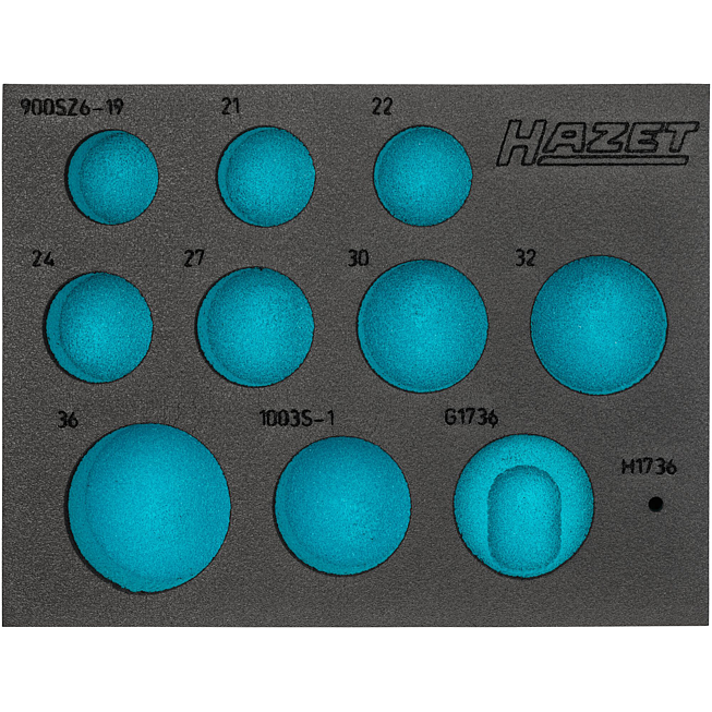 HAZET 2komponentn&iacute; vložka z měkk&eacute; pěny 163-588L