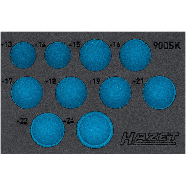 HAZET 2komponentní vložka z měkké pěny 163-591L ∙ d x š: 172 mm x 114 mm