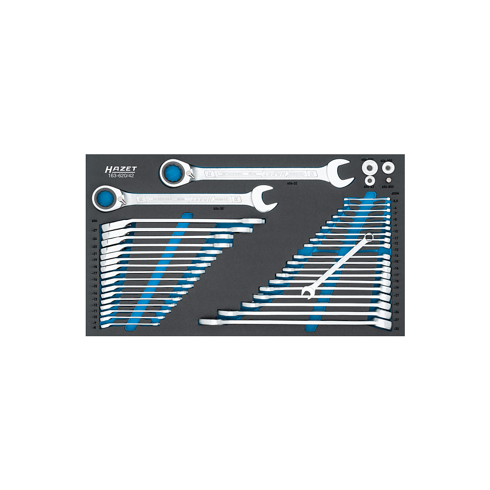 HAZET Sada šroubovacích klíčů 163-620/42 ∙ 42-dílný
