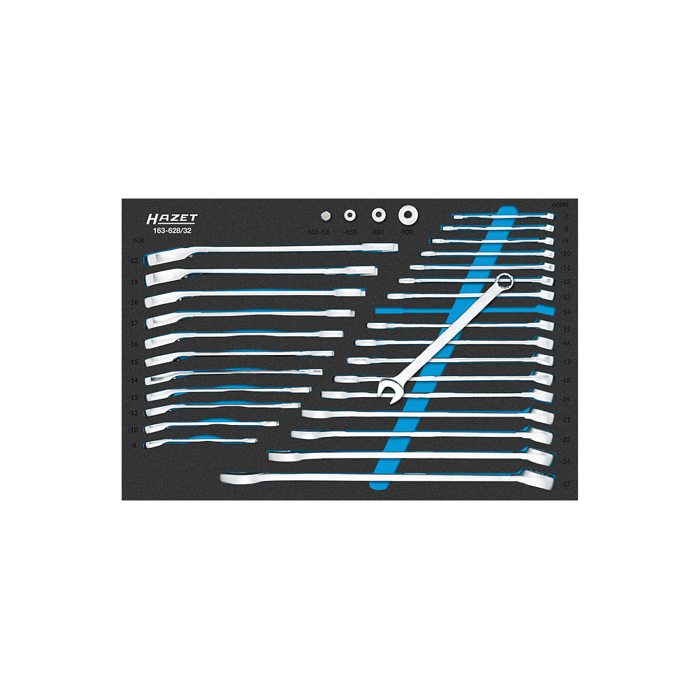 HAZET Sada &scaron;roubov&yacute;ch kl&iacute;čů 163-628/32 ∙ 32-d&iacute;ln&yacute;