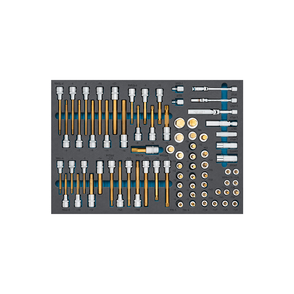 HAZET Sada n&aacute;strčn&yacute;ch kl&iacute;čů 163-692/75 ∙ 3/8 palce (10 mm) čtyřhran dut&yacute;, 1/2 palce (12,5 mm) čtyřhran dut&yacute; ∙ Vněj&scaron;&iacute; profil &scaron;estihran, Profil s vnitřn&iacute;m &scaron;estihranem, Vnitřn&iacute; ozuben&yacute; profil XZN, Vnitřn&iacute; profil TORX&reg; ∙ 75-d&iacute;ln&yacute; ∙ 4 &ndash; 22 ∙ <sup>5</sup>&frasl;