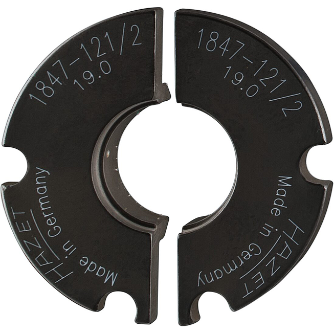 HAZET Pár poloskořepin ∙ ⌀ 19 mm 1847-121/2