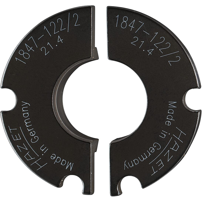 HAZET Pár poloskořepin ∙ ⌀ 21,4 mm 1847-122/2