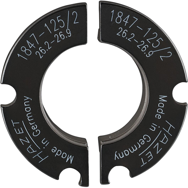 HAZET P&aacute;r poloskořepin ∙ ⌀ 26,2&nbsp;&ndash;&nbsp;26,9&nbsp;mm 1847-125/2