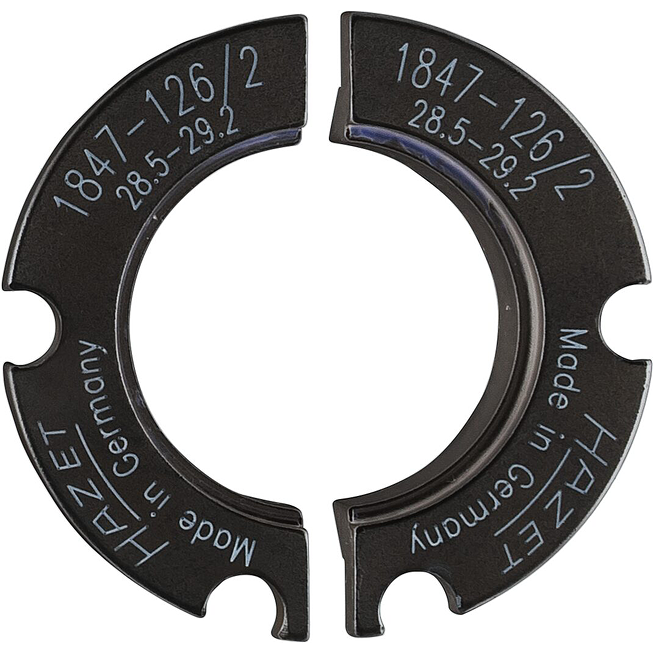 HAZET P&aacute;r poloskořepin ∙ ⌀ 28,5&nbsp;&ndash;&nbsp;29,2&nbsp;mm 1847-126/2