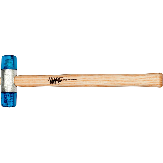 HAZET Plastové kladivo ∙ bez zpětného rázu 1951-27 ∙ 27 mm