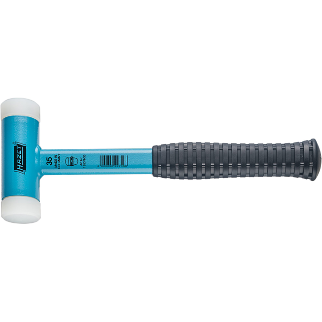 HAZET Plastové kladivo ∙ bez zpětného rázu 1953N-35 ∙ 35 mm