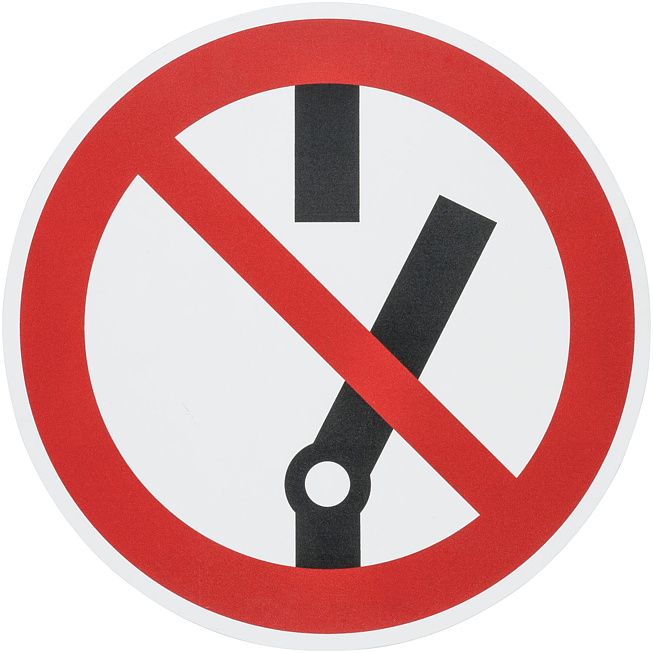 HAZET Výstražný štítek „Hybridní spínač“ 200-2