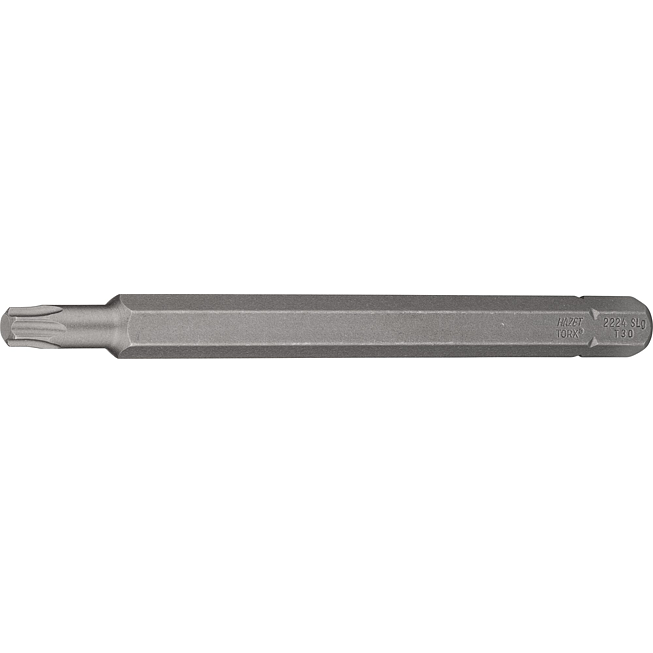 HAZET Bit 2224SLG-T30 ∙ 5/16 palce (8 mm) šestihran masivní ∙ Vnitřní profil TORX® ∙ Velikost T30