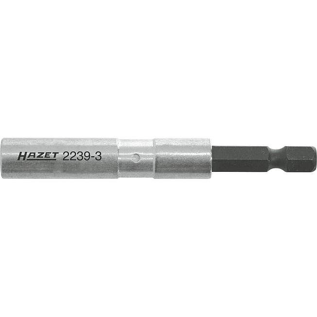 HAZET Adaptér 2239-3 ∙ 1/4 palce (6,3 mm) šestihran masivní ∙ 1/4 palce (6,3 mm) šestihran dutý ∙ Délka: 75 mm