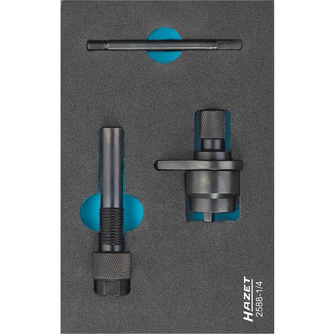 HAZET Nářadí pro nastavení motoru VW 1,2 TFSi ∙ s rozvodovým řetězem 2588-1/4 ∙ 4-dílný