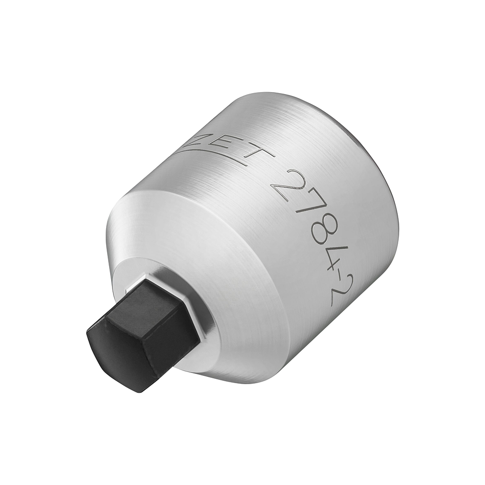HAZET Nástrčná hlavice pro brzdové třmeny 2784-2 ∙ 3/8 palce (10 mm) čtyřhran dutý ∙ Profil vnitřní šestihran ∙ Velikost 6 mm