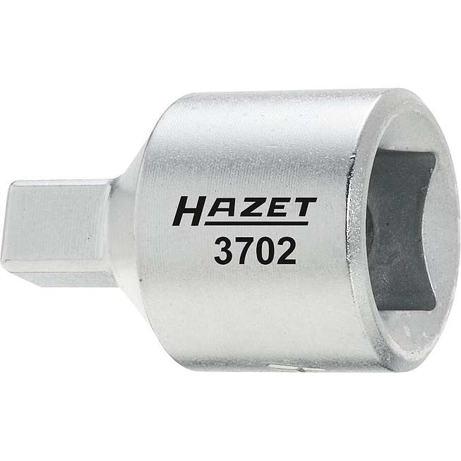HAZET N&aacute;strčn&aacute; hlavice pro olejov&yacute; servis 3702 ∙ 1/2 palce (12,5 mm) čtyřhran dut&yacute; ∙ Profil vnitřn&iacute; čtyřhran ∙ Velikost 8 mm