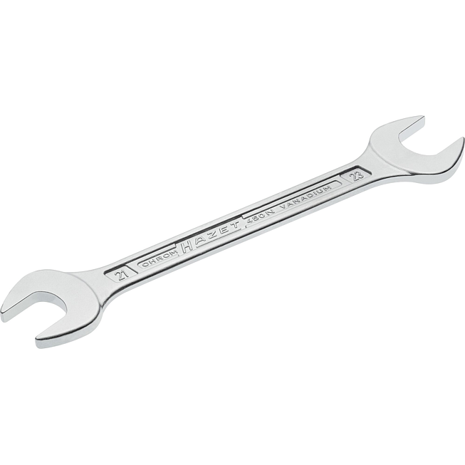 HAZET Oboustranné ploché klíče 450N-21X23 ∙ Profil vnější šestihran ∙ Velikost 21 x 23 mm