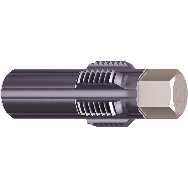 HAZET Dořezávač závitů senzorů teploty výfuk. plynů / sond 4683-20 ∙ 13 mm vnější šestihran ∙ Délka: 50 mm