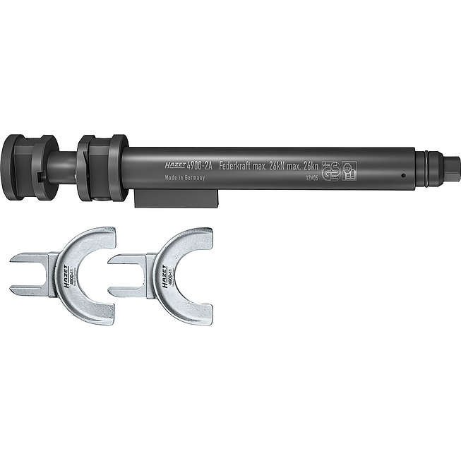 HAZET Sada bezpečného stahováku pružin 4900-2A/3 ∙ 3-dílný