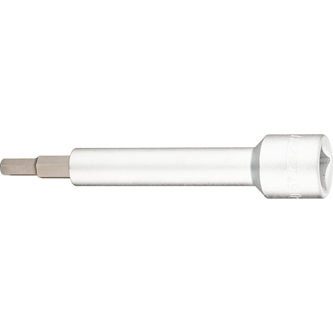 HAZET Prodloužen&iacute; 4910-6 ∙ 1/2 palce (12,5 mm) čtyřhran dut&yacute; ∙ Profil vnitřn&iacute; &scaron;estihran ∙ Velikost 6 mm