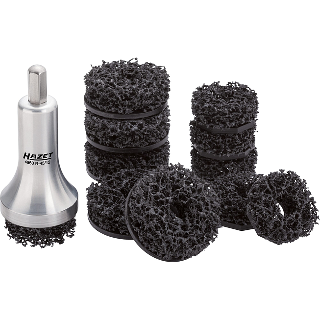 HAZET Sada brusných kotoučů pro OA ∙ 12dílná 4960N-45/12 ∙ 12-dílný