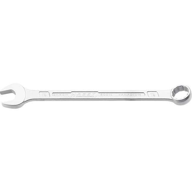 HAZET Očkoploch&eacute; kl&iacute;če 600NA-1.1/8 ∙ Vněj&scaron;&iacute; profil dvojit&yacute; &scaron;estihran ∙ Velikost 1,1/8&Prime;