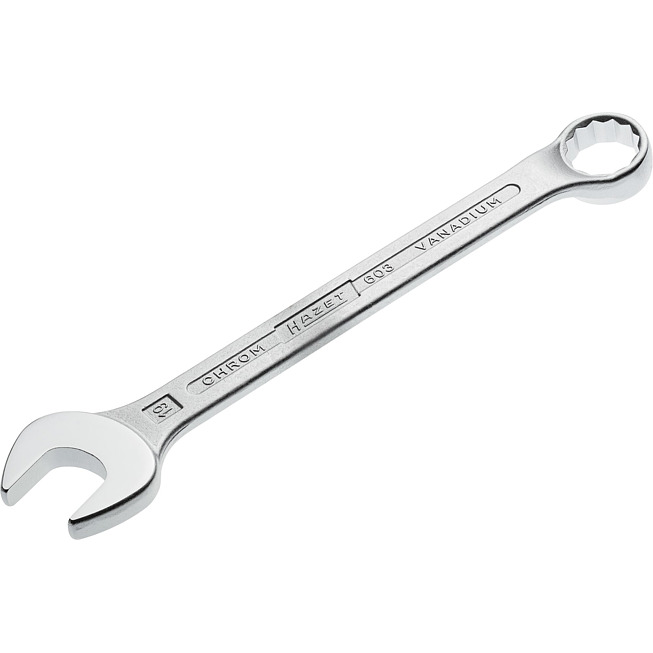 HAZET Očkoploché klíče 603-19 ∙ Vnější dvojitý šestihran trakční profil ∙ Velikost 19 mm