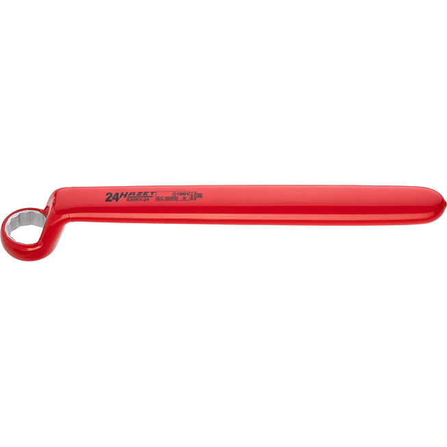 Vněj&scaron;&iacute; dvojit&yacute; &scaron;estihrann&yacute; kl&iacute;č s jedn&iacute;m kroužkem HAZET