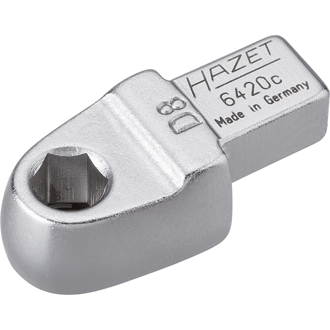 HAZET N&aacute;strčn&yacute; drž&aacute;k bitů 6420C ∙ 9 x 12 mm n&aacute;strčn&yacute; čtyřhran masiv ∙ 5/16 palce (8 mm) &scaron;estihran dut&yacute; ∙ D&eacute;lka: 41,5 mm