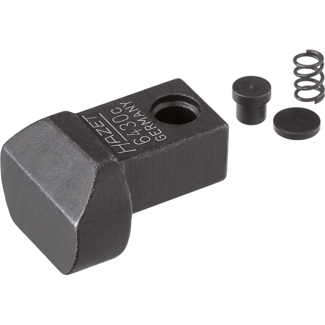 HAZET Nástrčný navařený díl 6430C ∙ 9 x 12 mm nástrčný čtyřhran masiv ∙ Délka: 25 mm