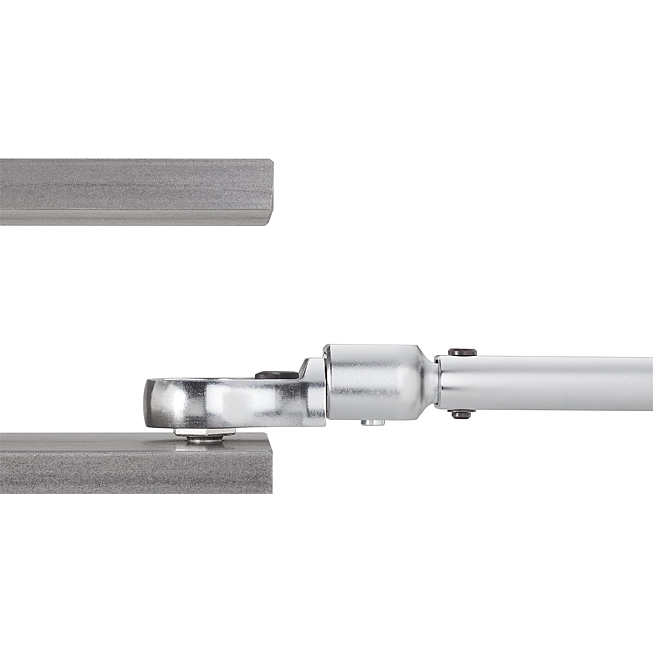 HAZET N&aacute;strčn&yacute; r&aacute;čnov&yacute; očkov&yacute; kl&iacute;č 6606D-19 ∙ 14 x 18 mm n&aacute;strčn&yacute; čtyřhran masiv ∙ Vněj&scaron;&iacute; profil dvojit&yacute; &scaron;estihran ∙ Velikost 19 mm