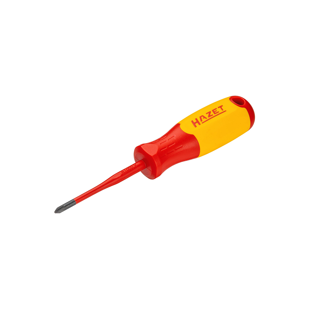 HAZET Elektrikářský šroubovák ∙ s ochrannou izolací 811KV-PH1 ∙ Křížový profil PH ∙ Velikost PH1
