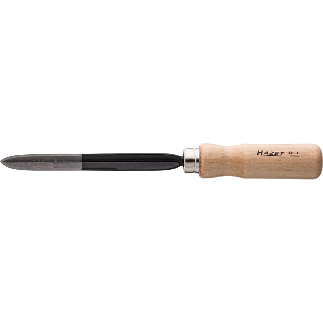 HAZET Trojhranná dutá škrabka 821-1 ∙ 260 mm