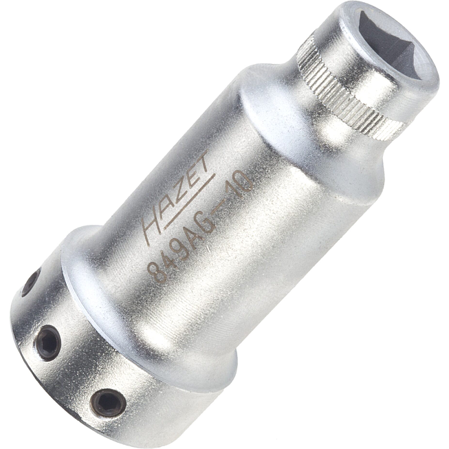 HAZET Držák 849AG-10 ∙ 3/8 palce (10 mm) čtyřhran dutý ∙ Délka: 68 mm