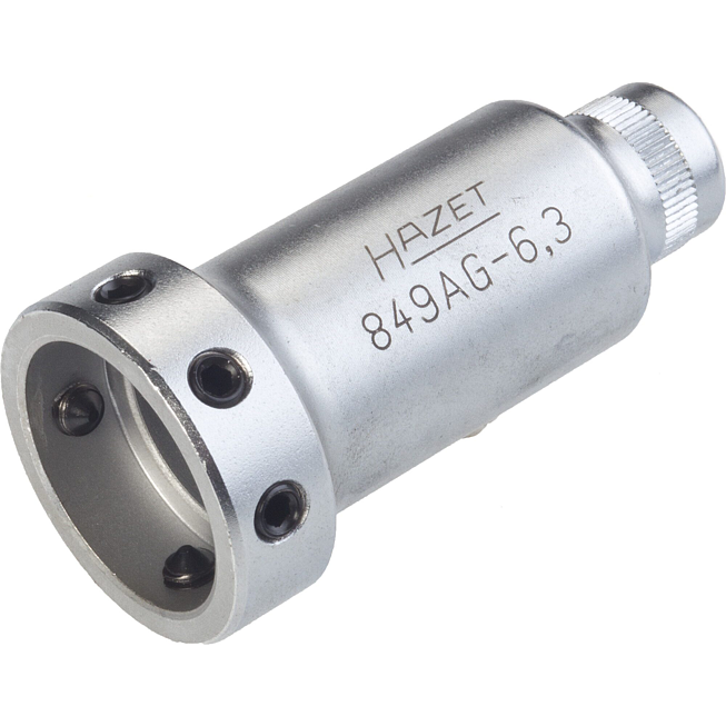HAZET Držák 849AG-6.3 ∙ 1/4 palce (6,3 mm) čtyřhran dutý ∙ Délka: 64 mm